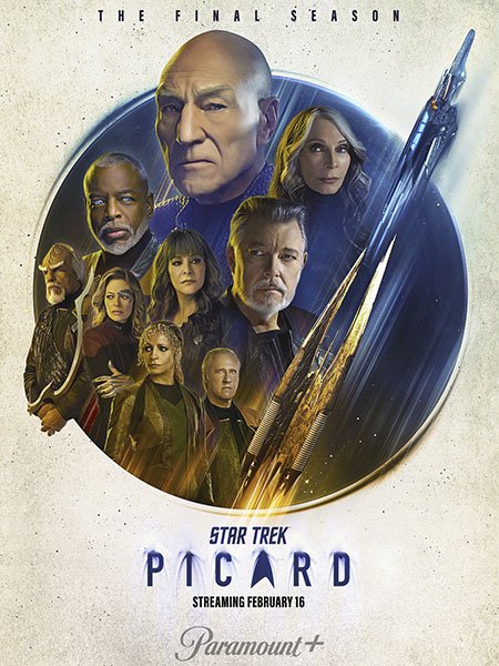 Постер к Звёздный путь: Пикар (3 сезон) / Star Trek: Picard (2023)