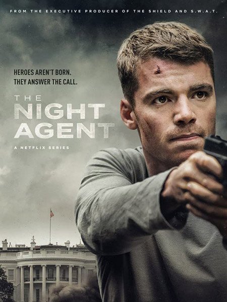 Постер к Ночной агент (1 сезон) / The Night Agent (2023)