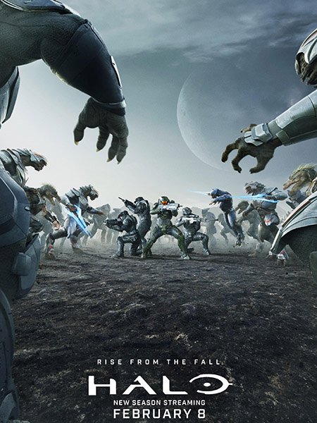 Постер к Хало (2 сезон) / Halo (2024) WEB-DLRip